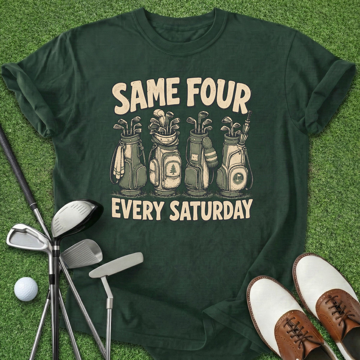 Every Saturday T-Shirt Gift For Golfer