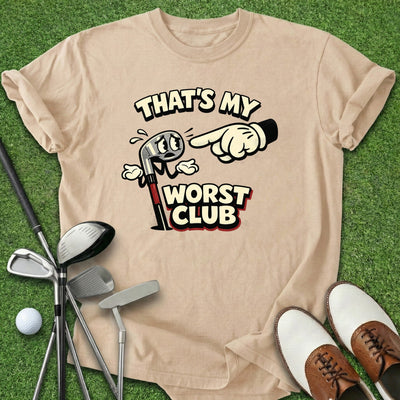 Worst Club T-Shirt Gift For Golfer