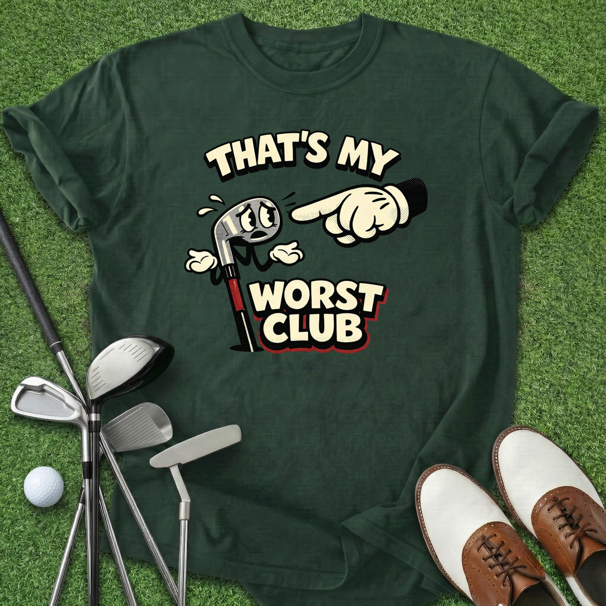 Worst Club T-Shirt Gift For Golfer