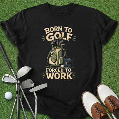 Born To Golf T-Shirt Gift For Golfer