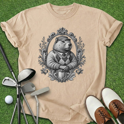 Gentleman Gopher T-Shirt Gift For Golfer