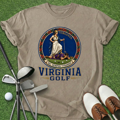 Virginia Golf T-Shirt Gift For Golfer