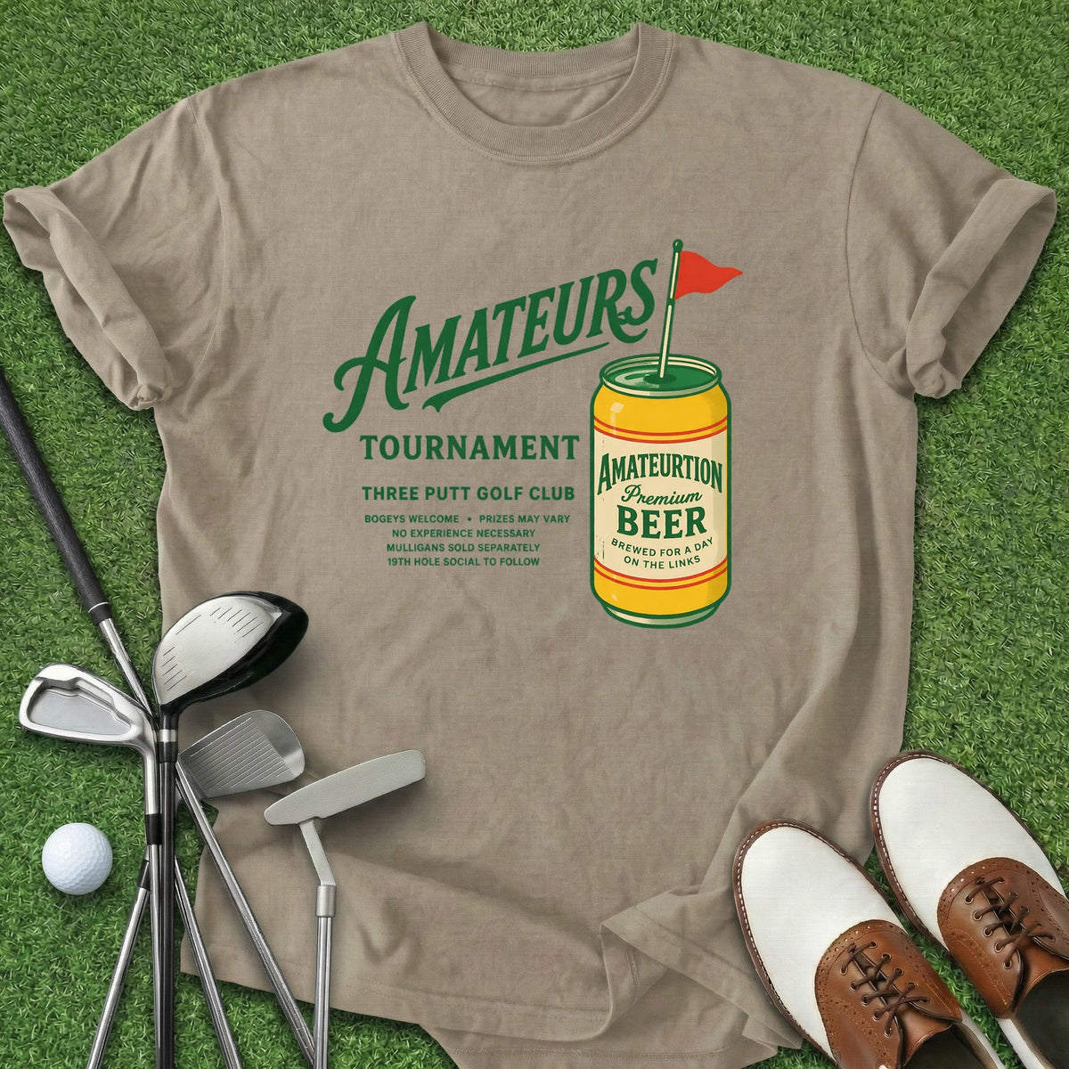 Amateurs Golf Club T-Shirt Gift For Golfer