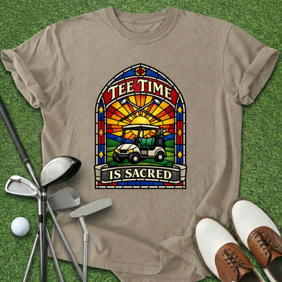 Tee Time Sacred T-Shirt Gift For Golfer