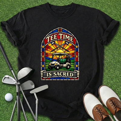 Tee Time Sacred T-Shirt Gift For Golfer