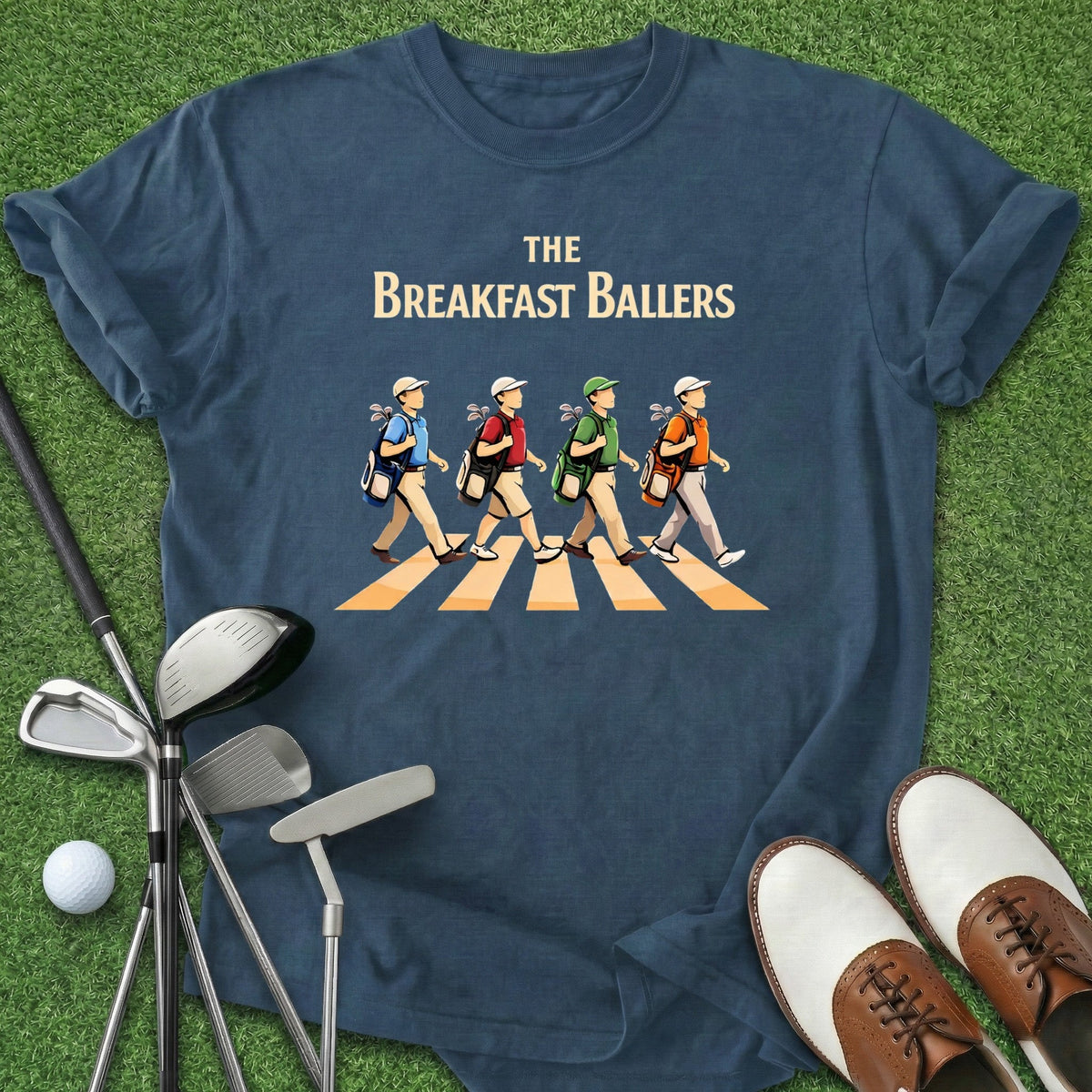Breakfast Ballers T-Shirt Gift For Golfer