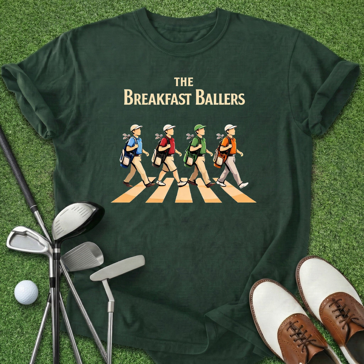 Breakfast Ballers T-Shirt Gift For Golfer