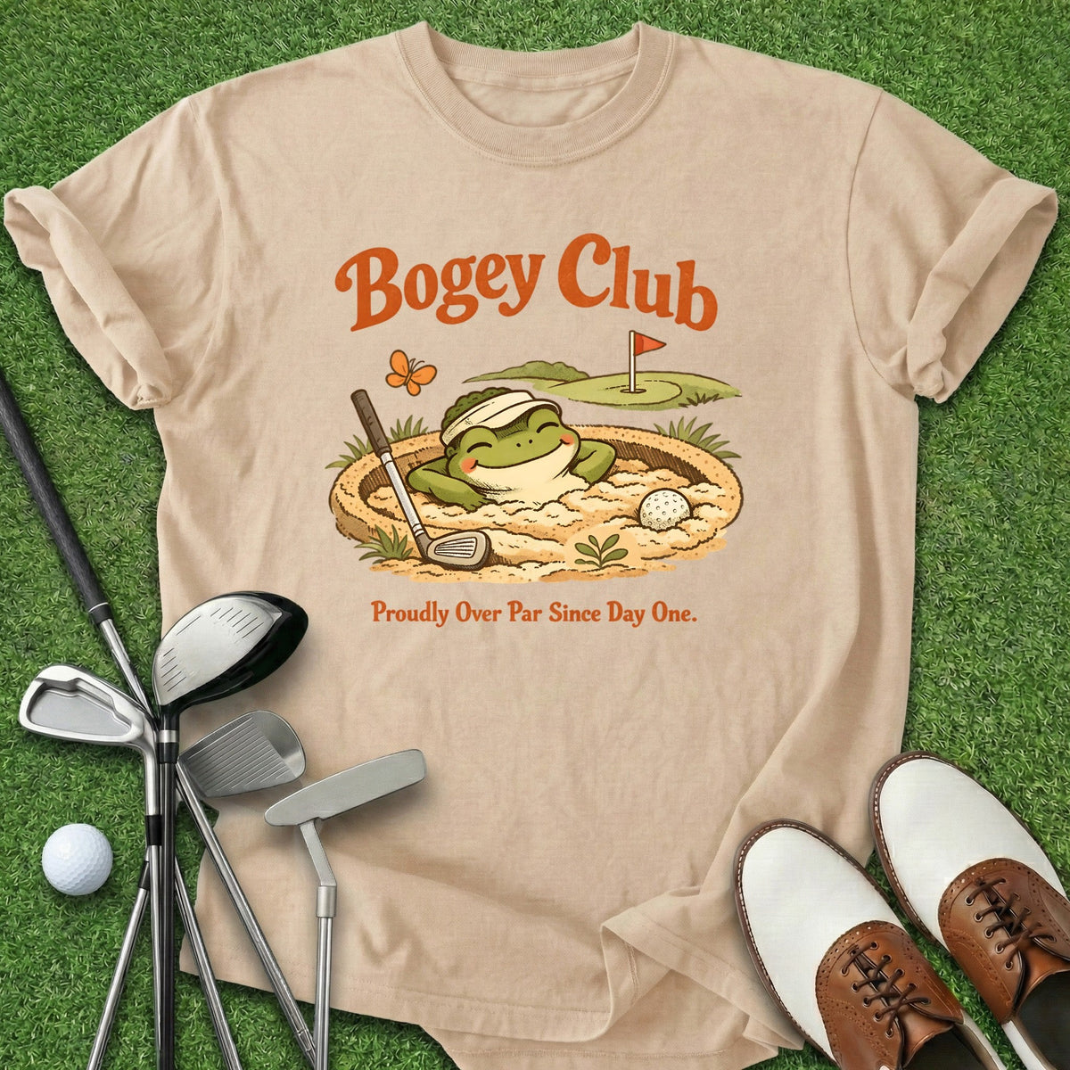 Bogey Club T-Shirt Gift For Golfer