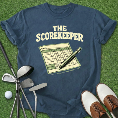The Scorekeeper T-Shirt Gift For Golfer