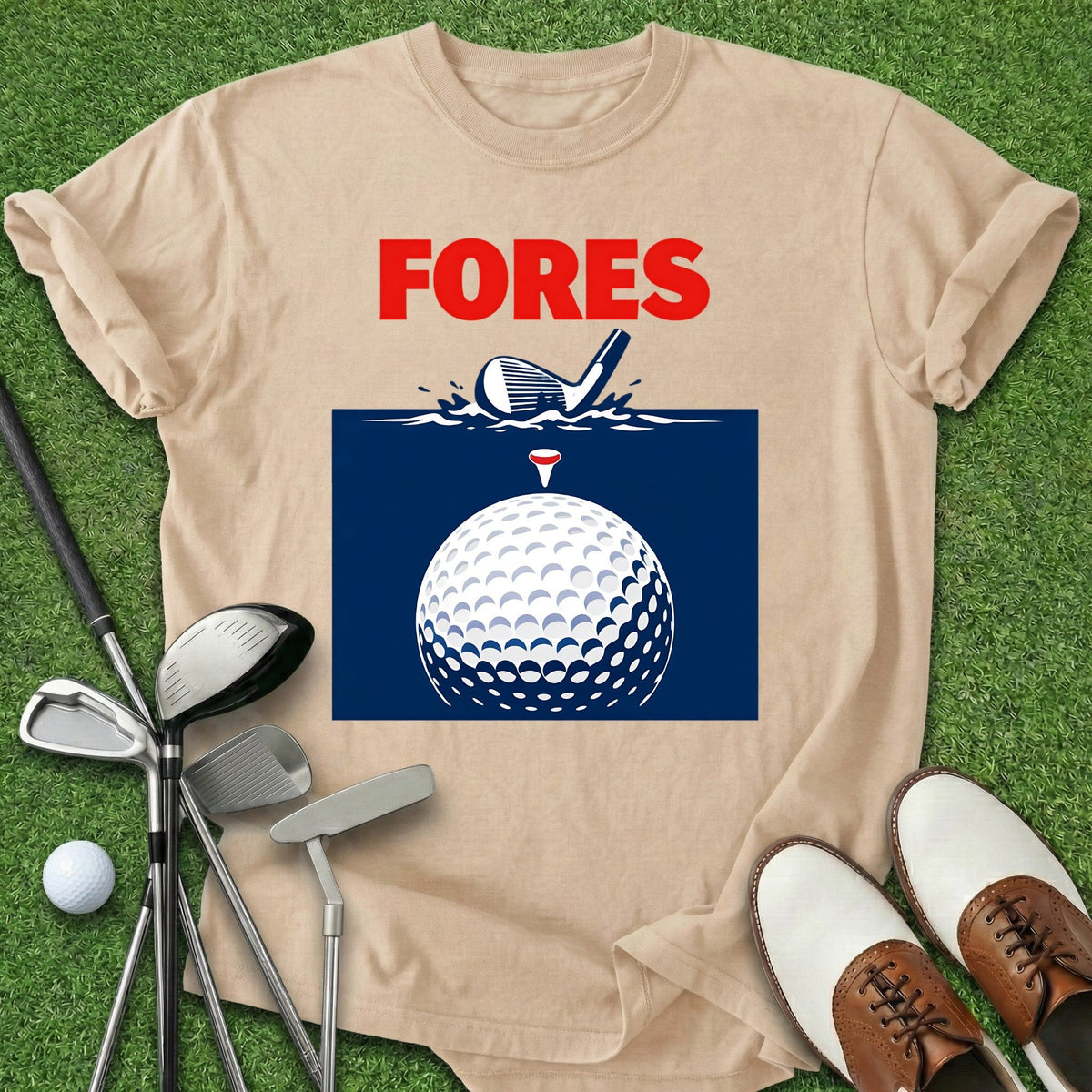 Fores T-Shirt Gift For Golfer