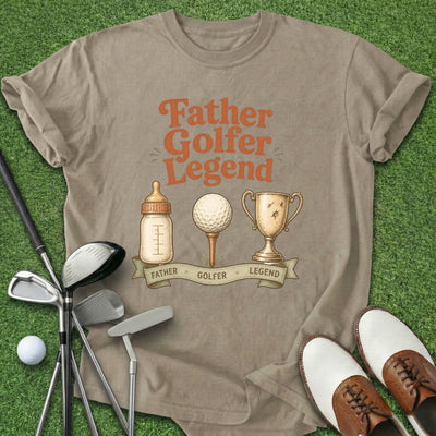 Father Golfer Legend T-Shirt Gift For Golfer