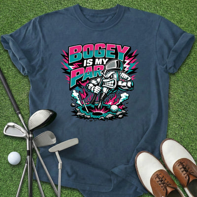 Bogey Is My Par T-Shirt Gift For Golfer