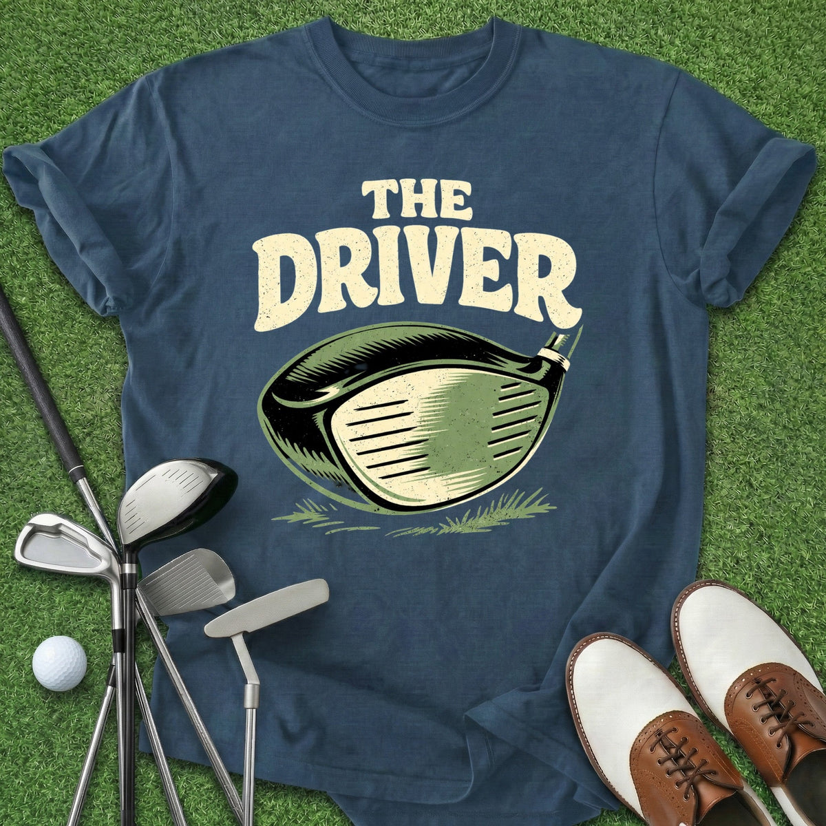 The Driver T-Shirt Gift For Golfer