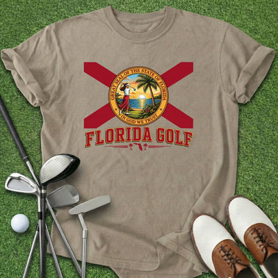 Florida Golf T-Shirt Gift For Golfer
