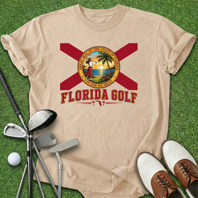 Florida Golf T-Shirt Gift For Golfer