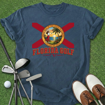 Florida Golf T-Shirt Gift For Golfer