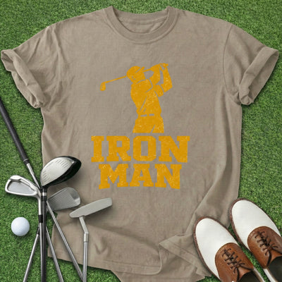 Iron Man T-Shirt Gift For Golfer