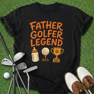 Father Golfer Legend T-Shirt Gift For Golfer