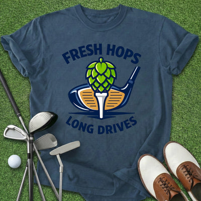 Fresh Hops T-Shirt Gift For Golfer