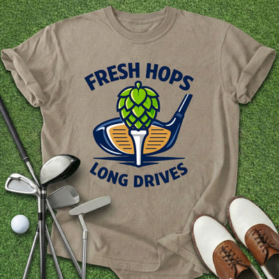 Fresh Hops T-Shirt Gift For Golfer