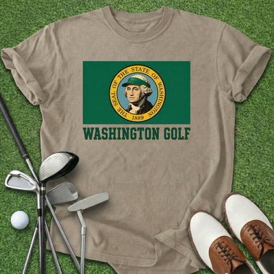 Washington Golf T-Shirt Gift For Golfer