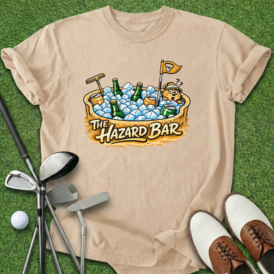 Hazard Bar T-Shirt Gift For Golfer