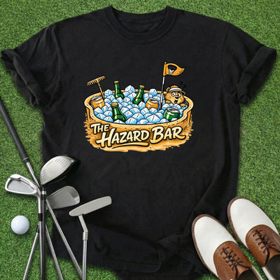 Hazard Bar T-Shirt Gift For Golfer
