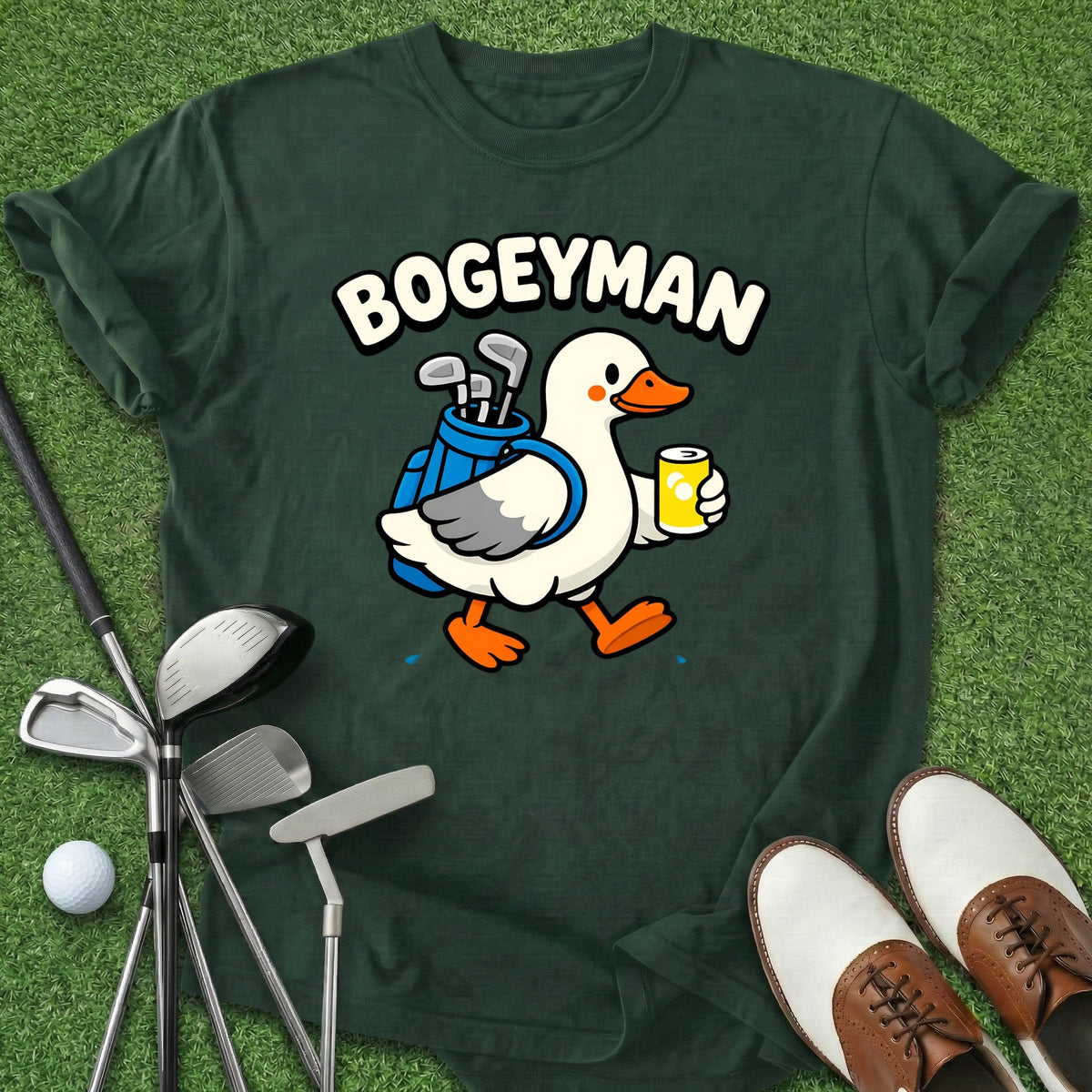 Bogeyman T-Shirt Gift For Golfer
