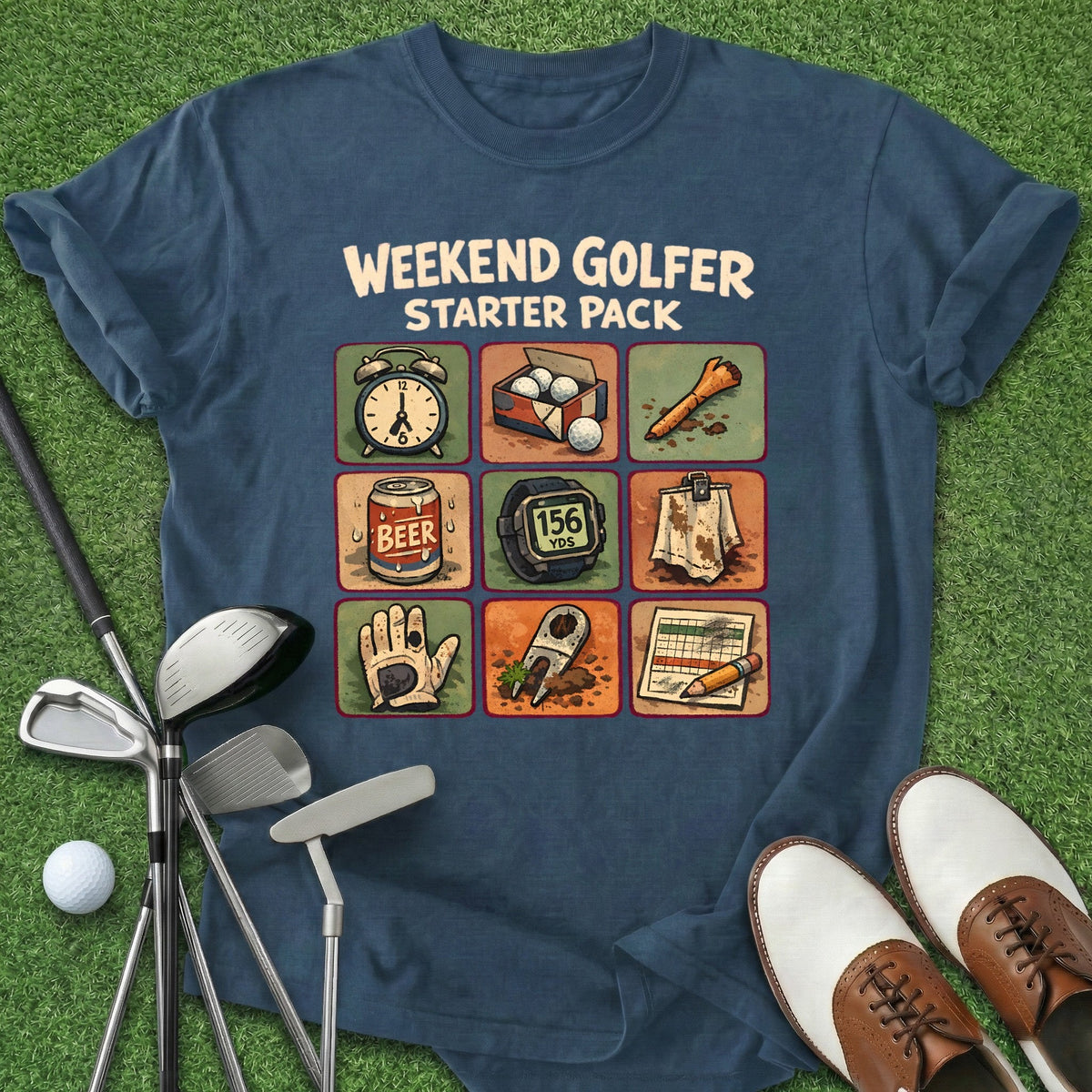 Weekend Golfer T-Shirt Gift For Golfer