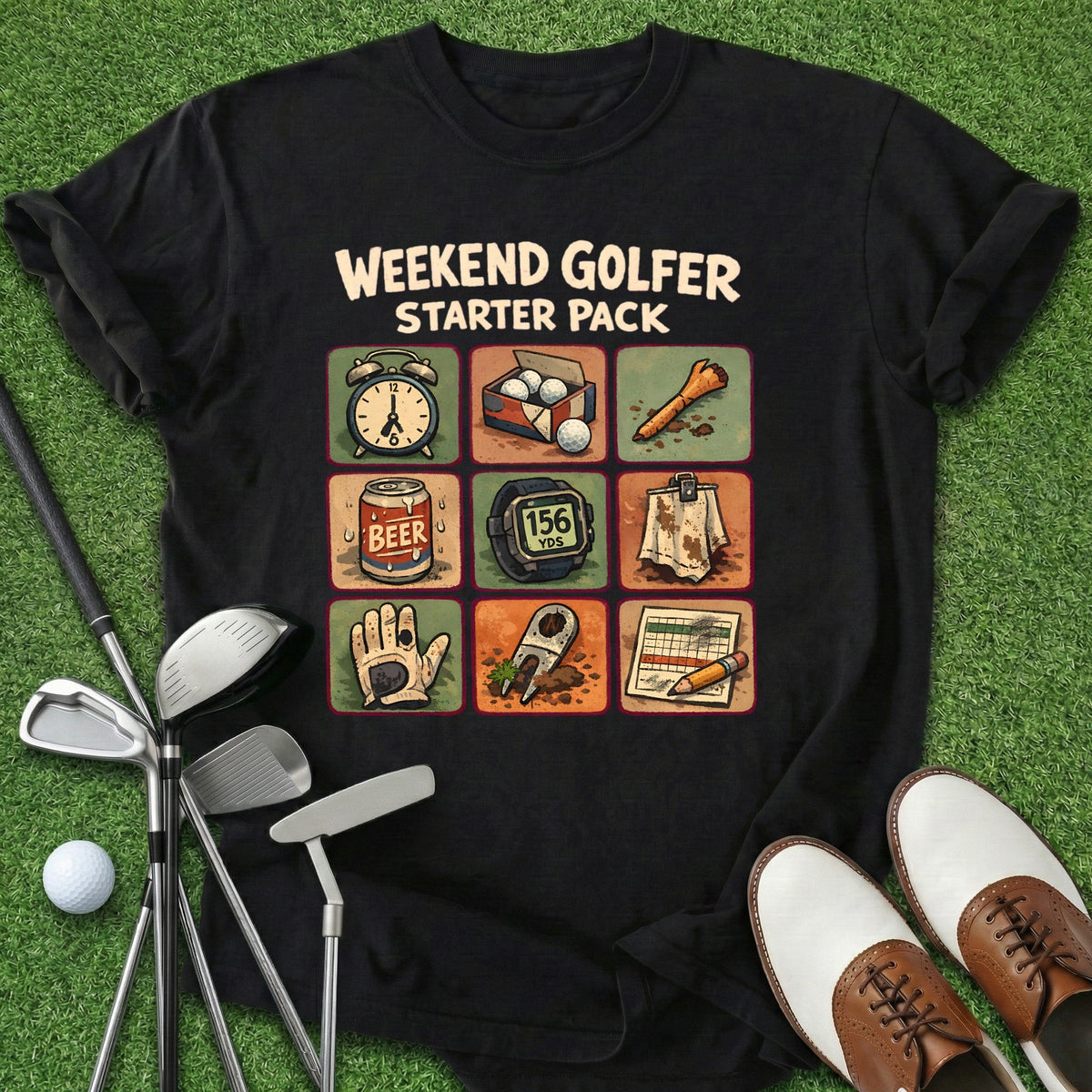 Weekend Golfer T-Shirt Gift For Golfer