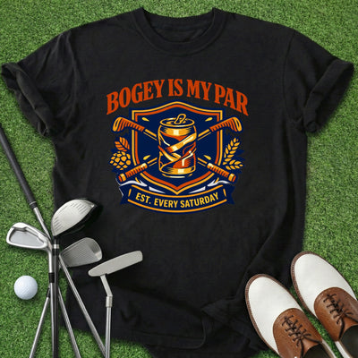 Bogey Is My Par T-Shirt Gift For Golfer