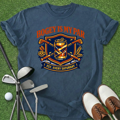 Bogey Is My Par T-Shirt Gift For Golfer