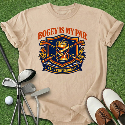 Bogey Is My Par T-Shirt Gift For Golfer