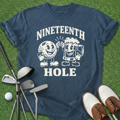 Nineteenth Hole T-Shirt Gift For Golfer