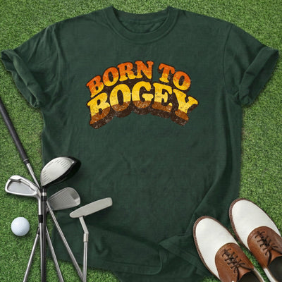 Born To Bogey T-Shirt Gift For Golfer