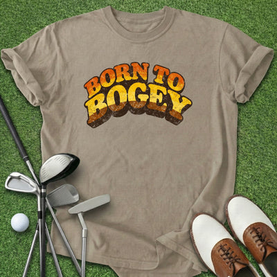 Born To Bogey T-Shirt Gift For Golfer