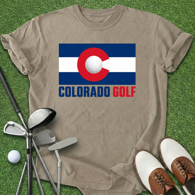 Colorado Golf T-Shirt Gift For Golfer
