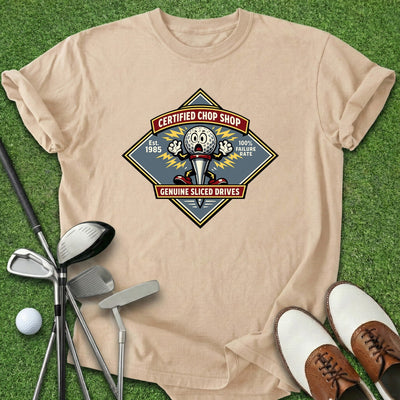Chop Shop T-Shirt Gift For Golfer