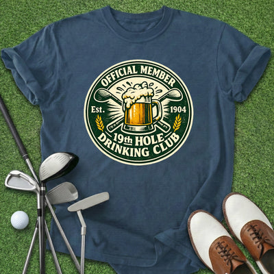 Official Member T-Shirt Gift For Golfer