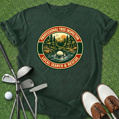 Search & Rescue T-Shirt Gift For Golfer