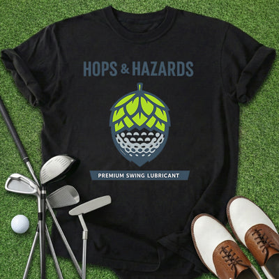 Hops & Hazards T-Shirt Gift For Golfer