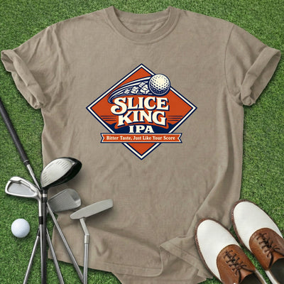 Slice King IPA T-Shirt Gift For Golfer
