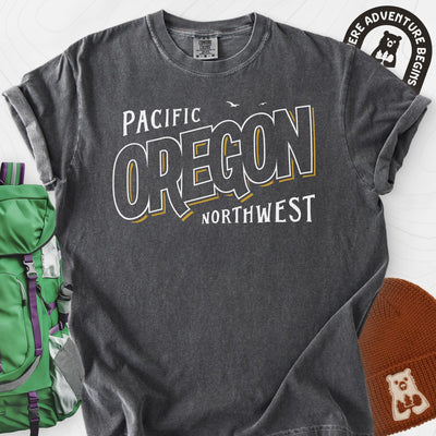 Pacific Oregon T-Shirt Gift For Hiker