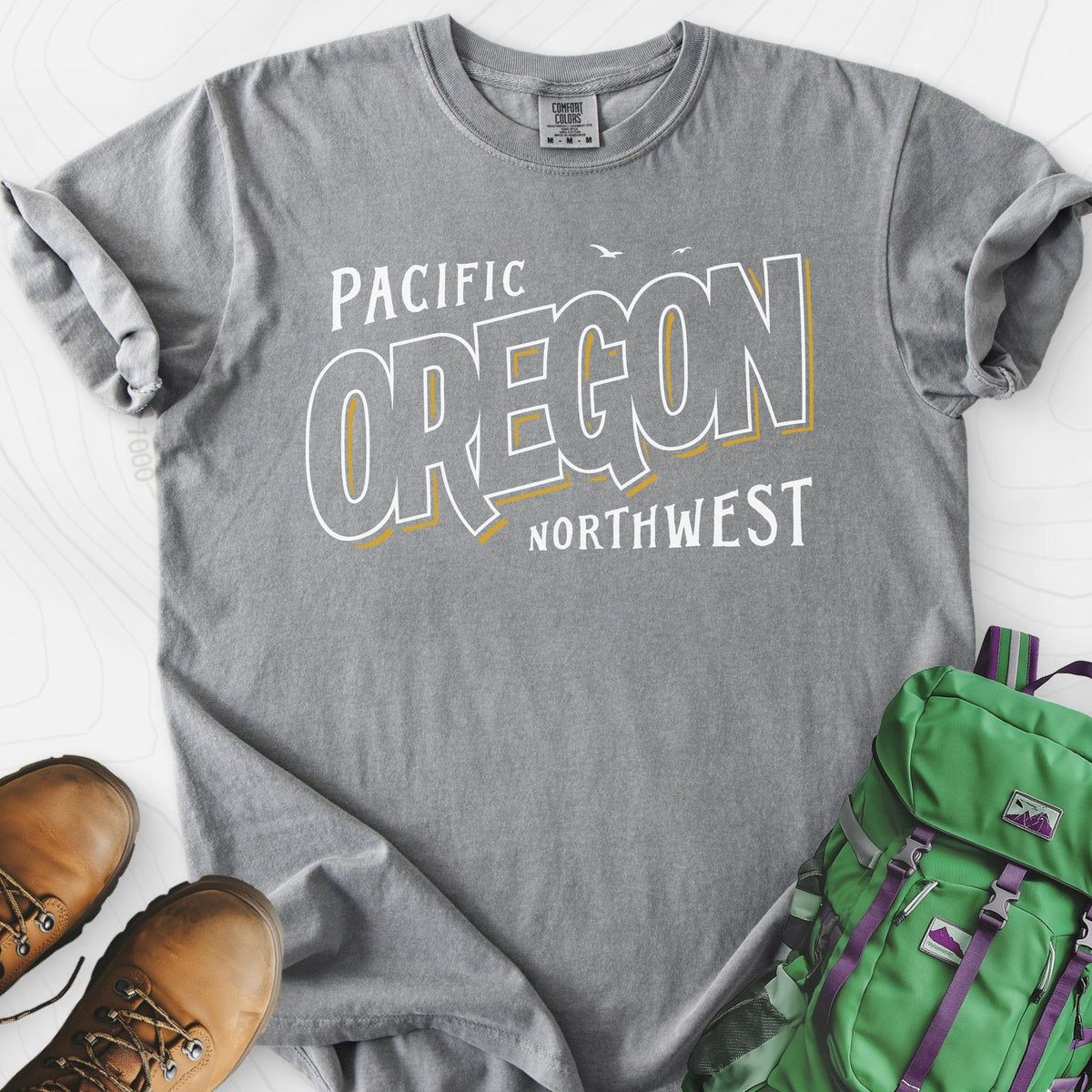 Pacific Oregon T-Shirt Gift For Hiker