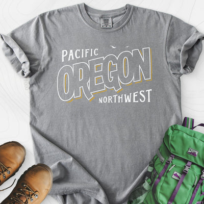 Pacific Oregon T-Shirt Gift For Hiker