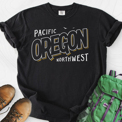 Pacific Oregon T-Shirt Gift For Hiker