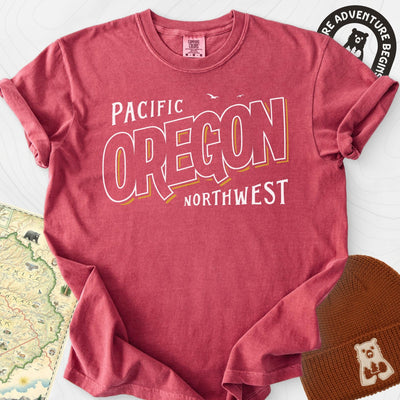 Pacific Oregon T-Shirt Gift For Hiker