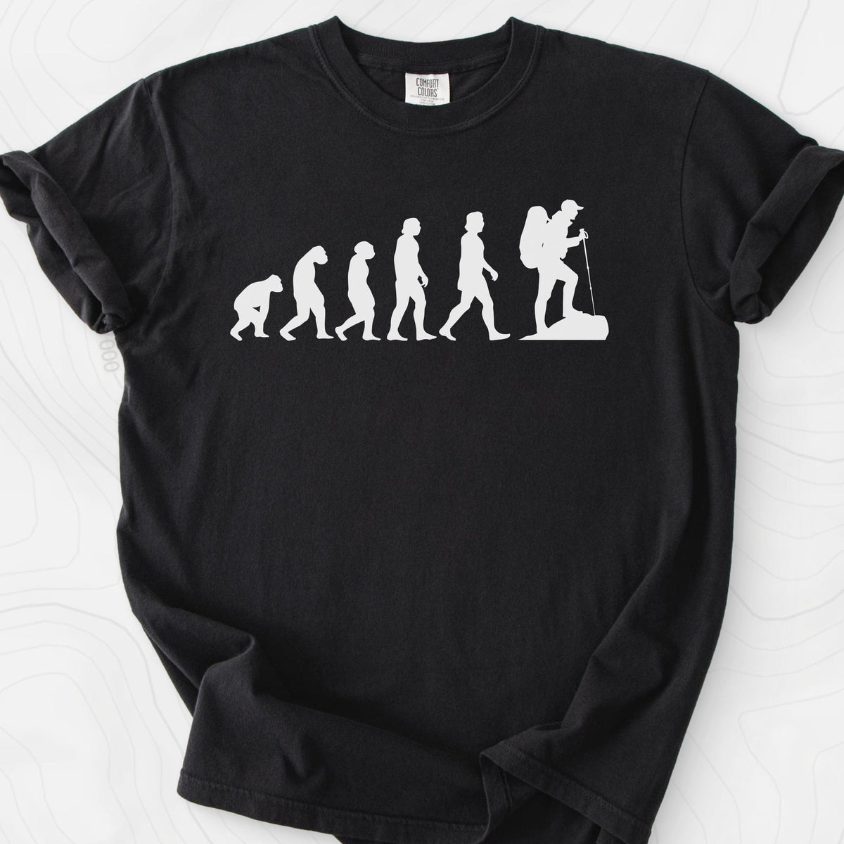 Hiking Evolution T-Shirt Gift For Hiker