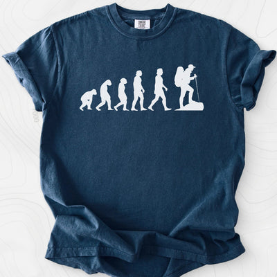 Hiking Evolution T-Shirt Gift For Hiker