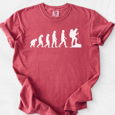Hiking Evolution T-Shirt Gift For Hiker